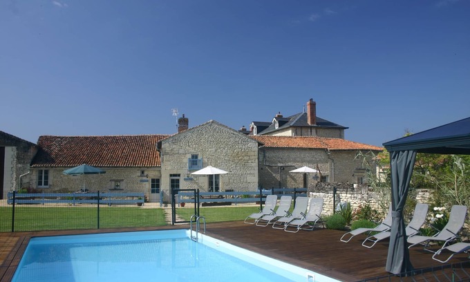 Princay House | Fabulous Well Equipped Gite Complex with Swimming Pool and Games Room