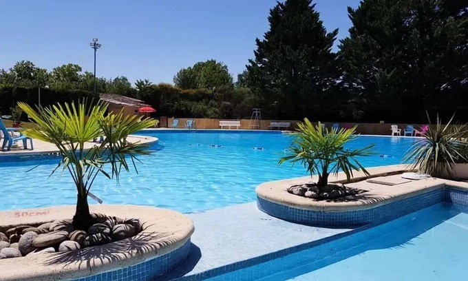 Montpezat-de-Quercy House | Faillal Campsite* - 4-room mobile home for 6 people