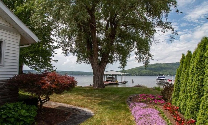 Hammondsport House | Fairhaven Main House: Stunning Views of The Bluff on Keuka Lake!
