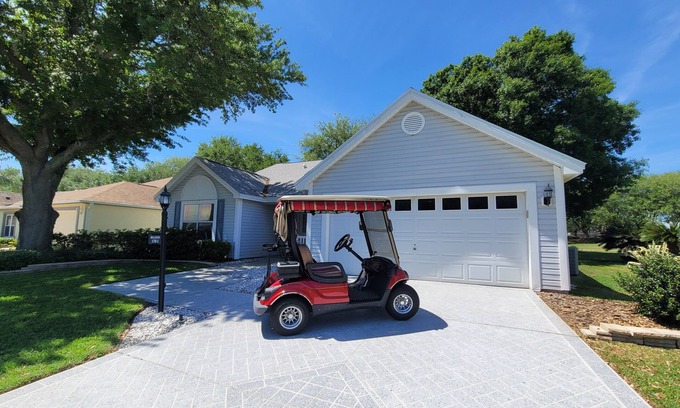 The Villages Villa | Fairway Haven with Golf Cart. Less than 2 Miles from Spanish Springs Town Center