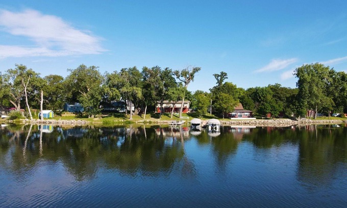 Kensington Cabin | Fall Colors Up North! Fishing Winery Games