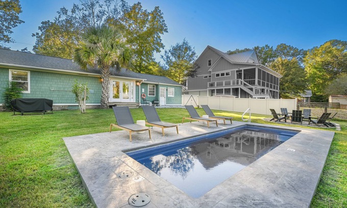 Hanahan House | Fall Savings! 3BR Marsh & River view home with private pool