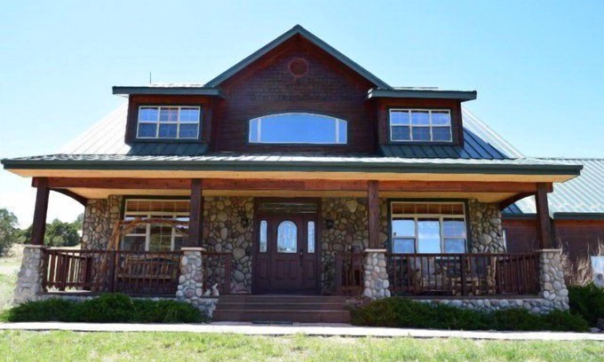 Alto Cabin | Falling Water Retreat will "wash you away" w/hot tub and game room