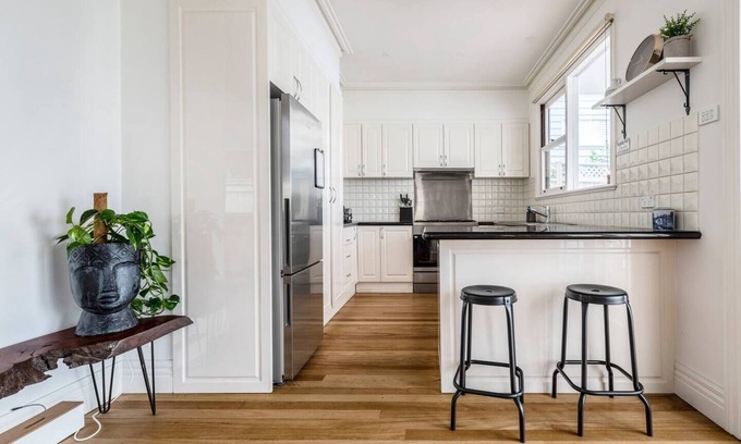 Coburg House | Familia Feliz Lush Light filled Victorian Charmer