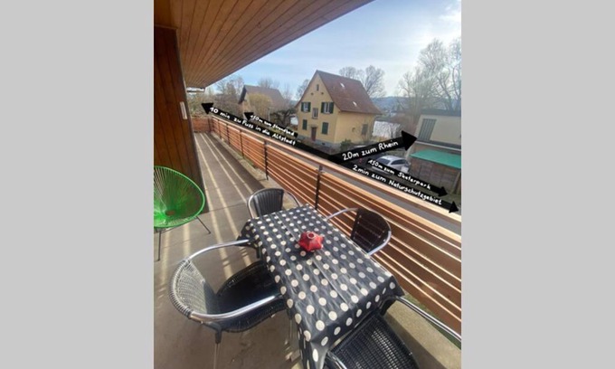 Stein am Rhein House | Familien-Haus,Garten,Grill,20m zum Rhein
