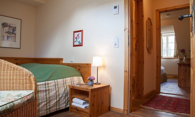 Niemegk Apartment | Familienzimmer mit Du/wc