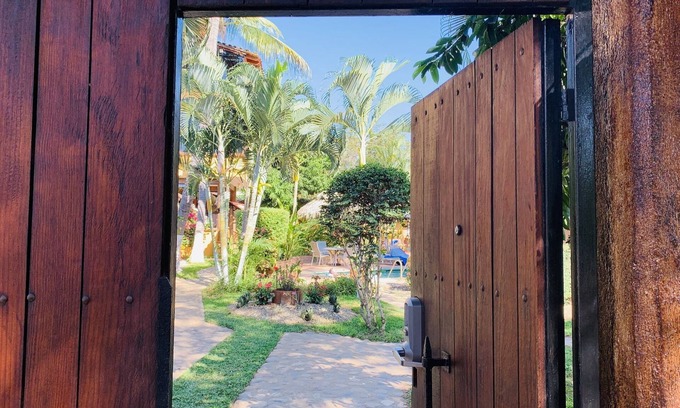 Brisas de Zicatela Apartment | Family 2 BR apartment w/kitchen, patio, yoga, spa services, 1min walk to beach