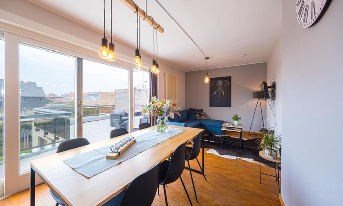 Gistel Apartment | Family Appartement 'MarieO' with Game Room and outdoor facilities