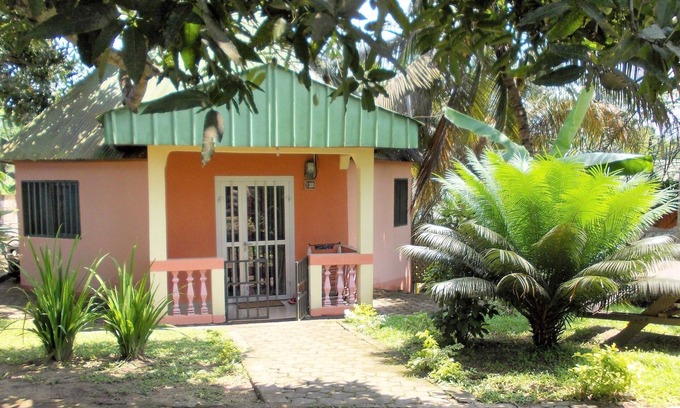 Kribi House | Family Bungalows (4) 2 bedrooms living room kitche