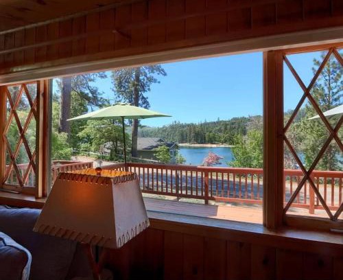 Bass Lake House | Family Cabin with Private Dock and Sleeps 11