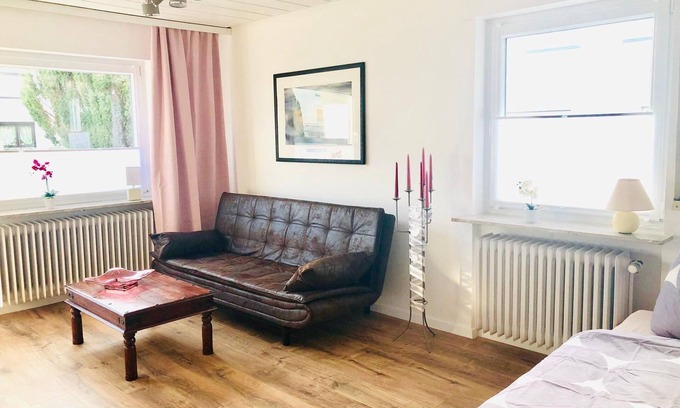 Lauchringen Apartment | Family/comfort room with shared bathroom