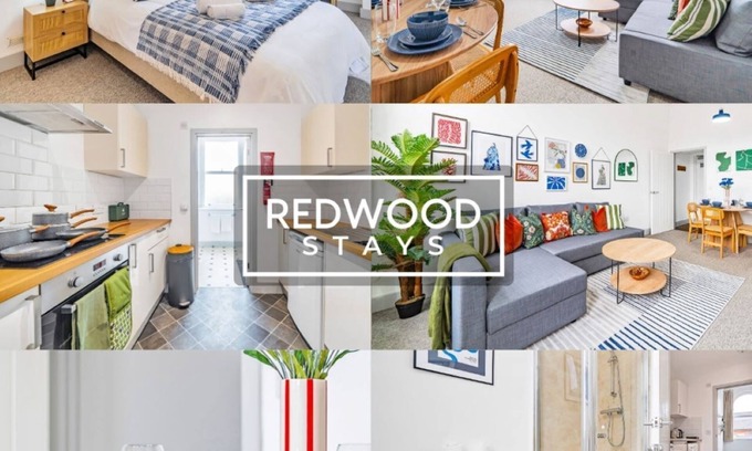 Rushmoor District Apartment | Family & Contractor Friendly Stay | WiFi, Parking