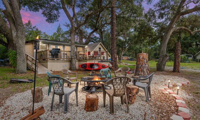 Fort McCoy House | Family Forest Retreat, Paradise at Point Pleasant!