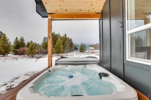 Fir Grove Estates House | Family-Friendly Donnelly Home with Private Hot Tub!
