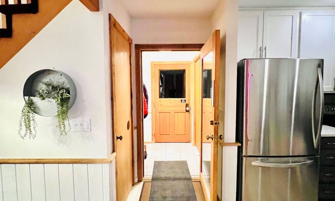 Thompsonville House | Family-friendly home, view of 7th hole, par 3 green of Betsie Valley Course