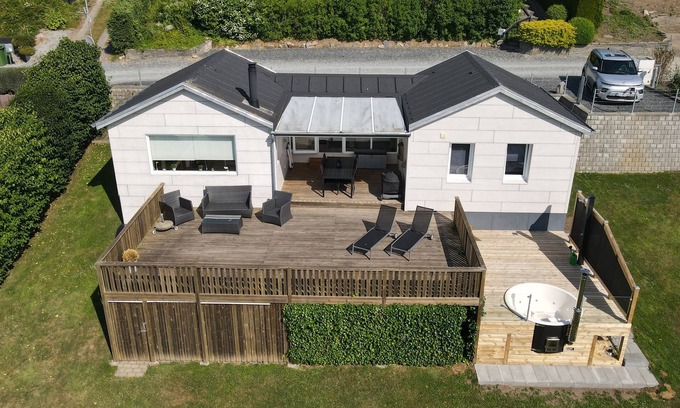 Aabenraa House | Family-friendly holiday home with a panoramic view of the Aabenraa Fjord