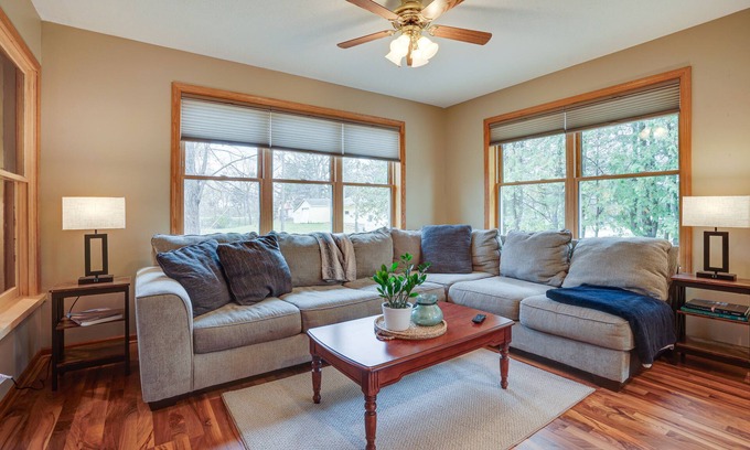 Pepin House | Family-Friendly Home in Pepin: Walk to Main St!