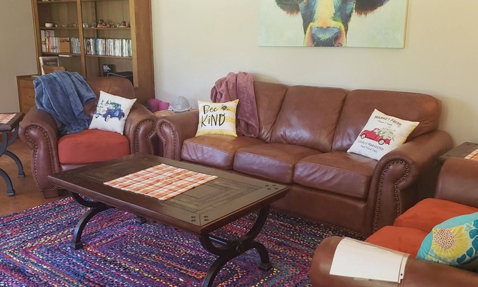 Center House | Family friendly house in a countryside setting with wifi and A/C
