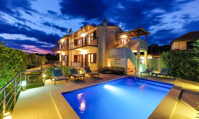Seget House | Family friendly house with a swimming pool Vrsine, Trogir (K-22668)