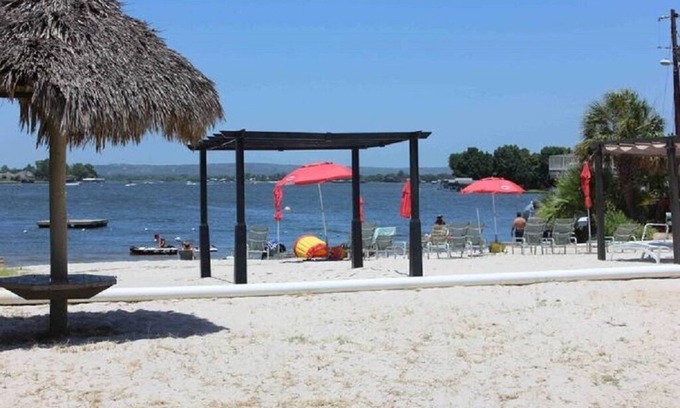 Granite Shoals Condo | Family-Friendly Lake LBJ Getaway, Beach, Pool, 1 King bed, 1 Queen bed, View