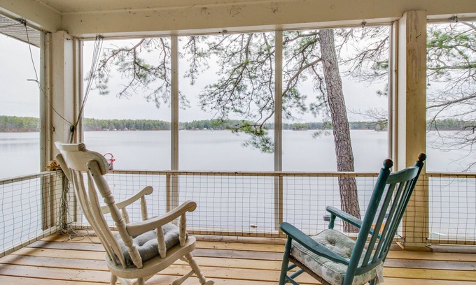 Standish House | Family-Friendly Lakefront House with Three Kitchens, Private Dock - Dogs Welcome