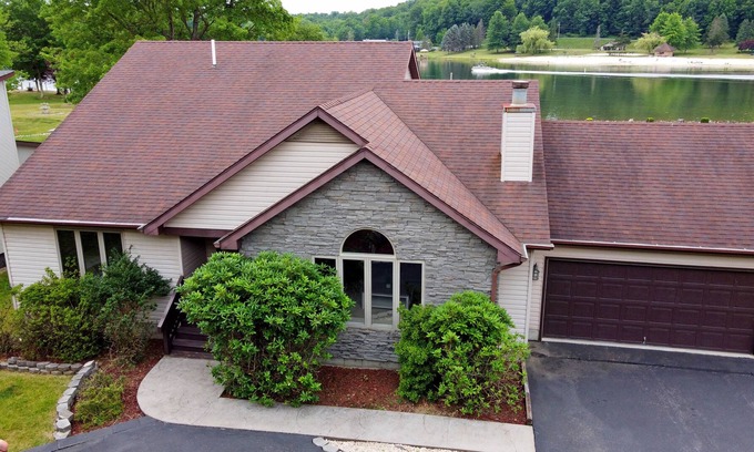 Treasure Lake House | Family Friendly Lakefront at Treasure Lake. Outstanding Lake and Beach Views!