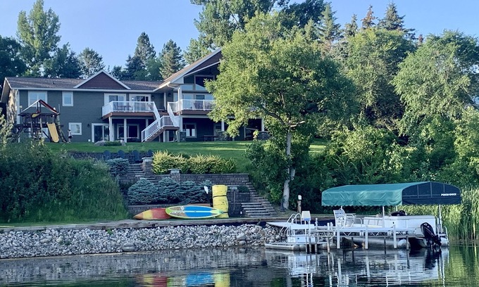 Alexandria House | Family-Friendly Lakeside Retreat with Pontoon & Paddle Boat in Alexandria, MN