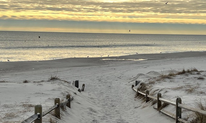 Ortley Beach Apartment | Family friendly location 1 1/2 blocks from beach, steps from bay and playground