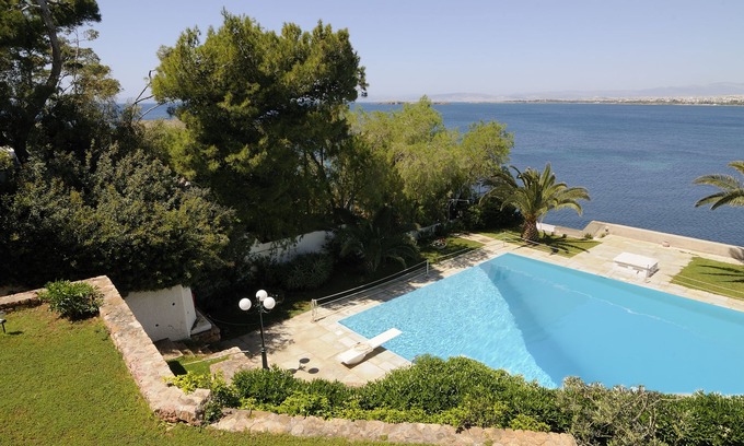 Vouliagmeni Apartment | Family friendly lux apartment by the beach w/pool,best view, 25mins from Athen