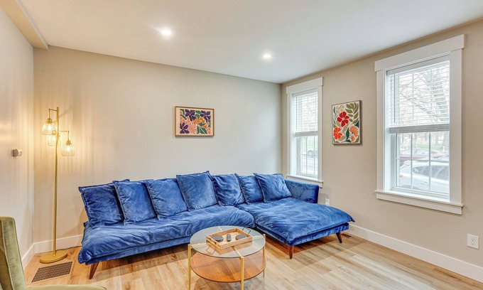 Columbia House | Family-Friendly Townhome w/Patio in Columbia!