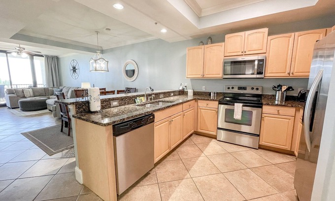 Dauphin Island Condo | Family Friendly Gulf Front Condo Recently Remodeled! Gulf Front View Sleeps 6