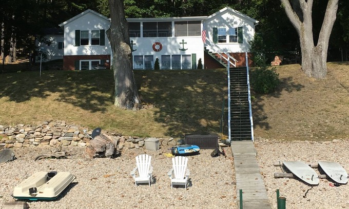 Town of Chesterfield House | Family fun at This Beautiful Lakefront Adirondack Camp