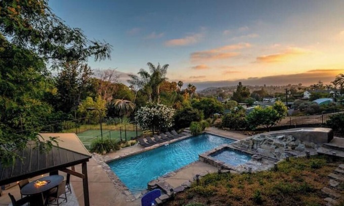 Mount Helix Villa | Family Fun Mountain Villa in San Diego Pool/Jacuzzi, Water-slide, PickleBall