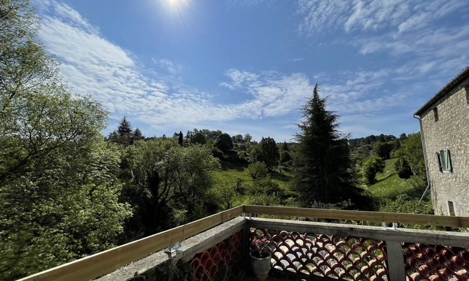 Saint-Andeol-de-Berg House | Family home with terrace and balcony