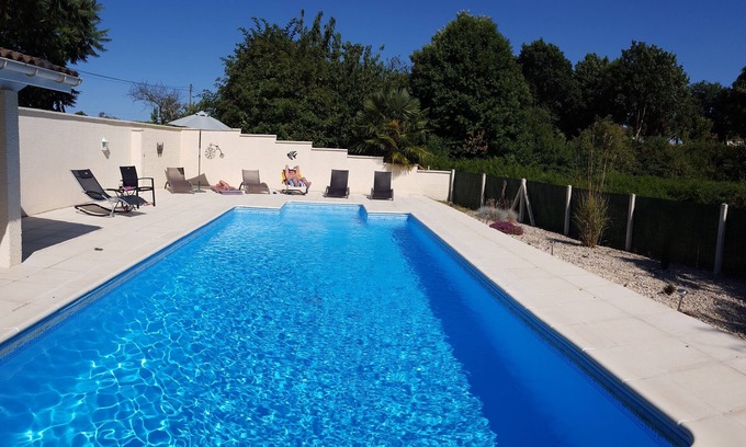 Neuvicq Villa | Family Home in the Charente Region with private heated pool