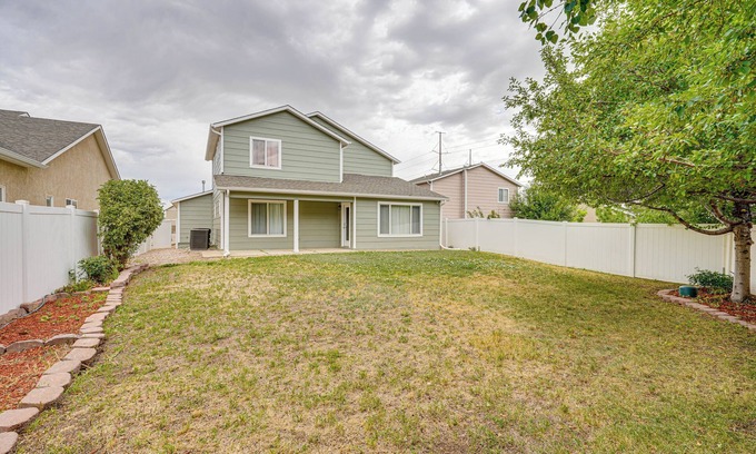 Pueblo House | Family Home w/Fenced Yard in Pueblo: 5 Mi to Dtwn