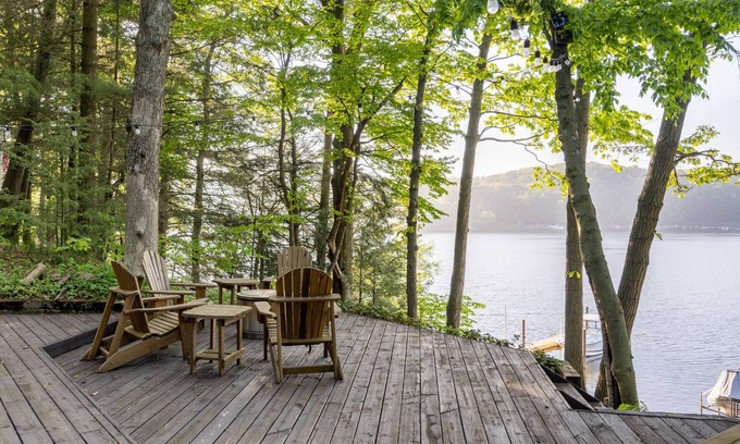 Port Sheldon House | Family Home w/Water Views & Lake MI Assoc Beach Access