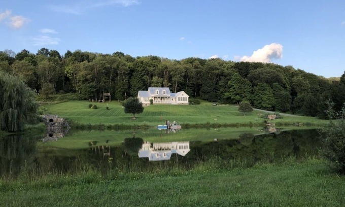 Pine Plains House | Family Home with pond, beautiful views and stunning sunsets