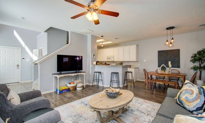 Dickinson House | Family Home with Private Backyard and Garage!