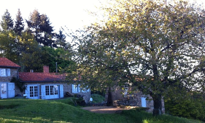 Cherier Cottage | Family house in mountain above vineyards. Large domain forest and land.