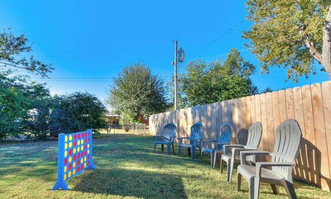 Central Oklahoma City House | Family-Ready Home w/Full Kitchen + Fast WiFi