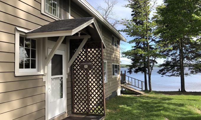 Au Train Cabin | Family Relaxation exists here! On the beach, dock, swim, bonfires, gas fireplace