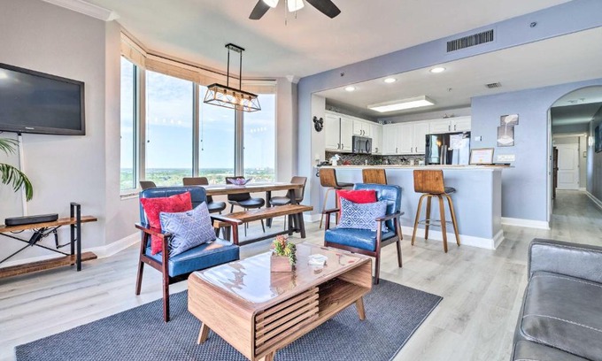 Florida Central Atlantic Coast Apartment | Family Resort Condo with 2 Pools 1 Mi to Disney!