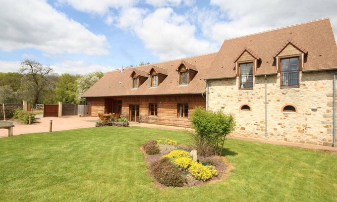 Juvigny-sous-Andaine Cottage | Family Retreat: Fireplace, Terrace, Near Equestrian Center and Spa