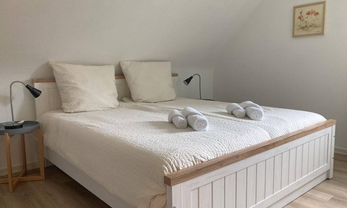 Kirn Apartment | Family room, shower, WC, 2 bedrooms - Holiday home in the orchard