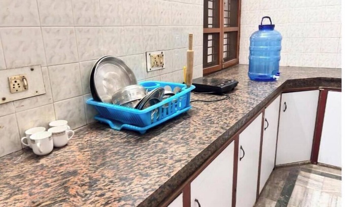 Allahabad Apartment | Family Room with Private Bathroom