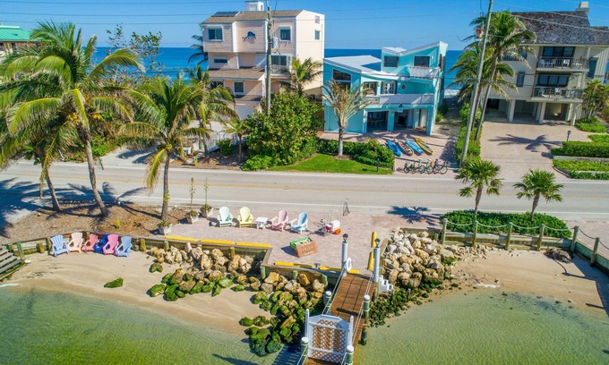 Stuart House | Family Tides: Ocean-to-River SE Florida Beach House w/Dock & Hot Tub. ON BEACH