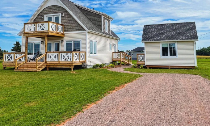 Borden-Carleton House | Family Vacation Home Steps From Beach | Sleeps 12