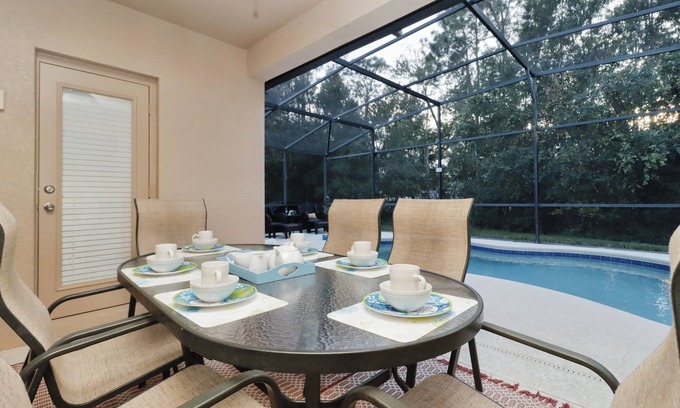 Cypress Pointe House | Family Villa with Pool, Spa & Entertainment Game Room