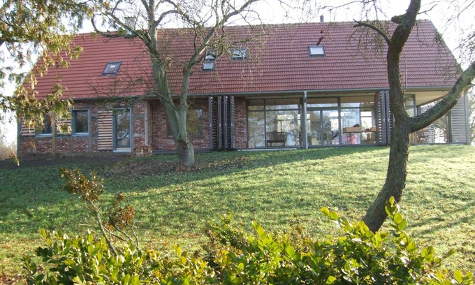 Geestgottberg House | Fantastic secluded location on the river Aland in a nature reserve.